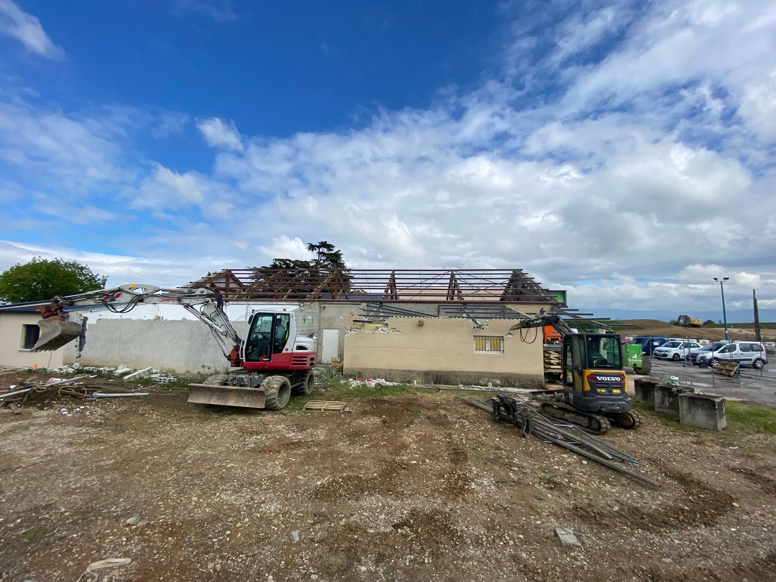 démolition bâtiment
